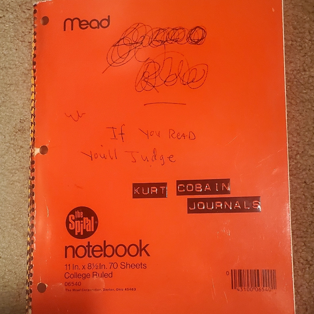 Kurt Cobain Journals